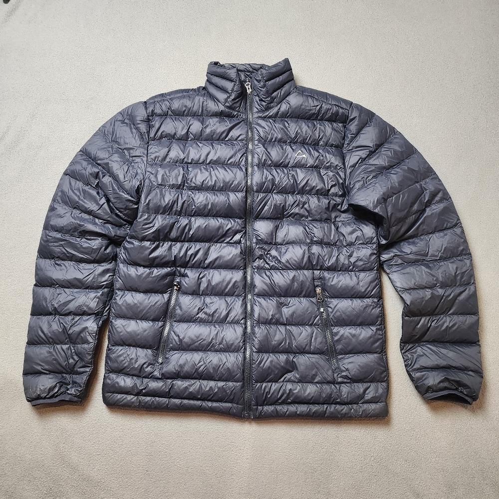 PARADOX / L / Men's Packable Duck Down Puffer Coat Jacket - Black